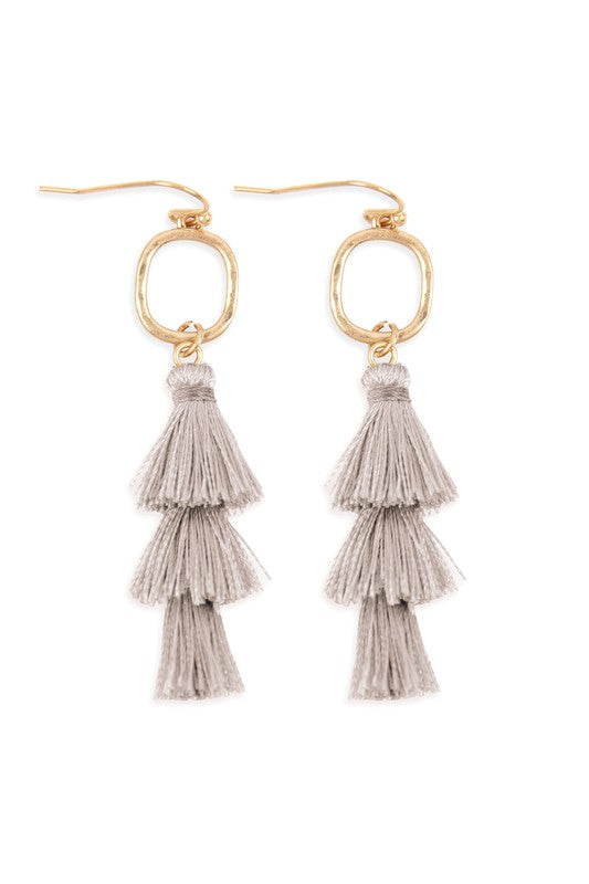 Tiny Tassel Earrings - 2 Colors-privityboutique-Privity Boutique, Women’s Fashion Boutique in Mesa, Arizona