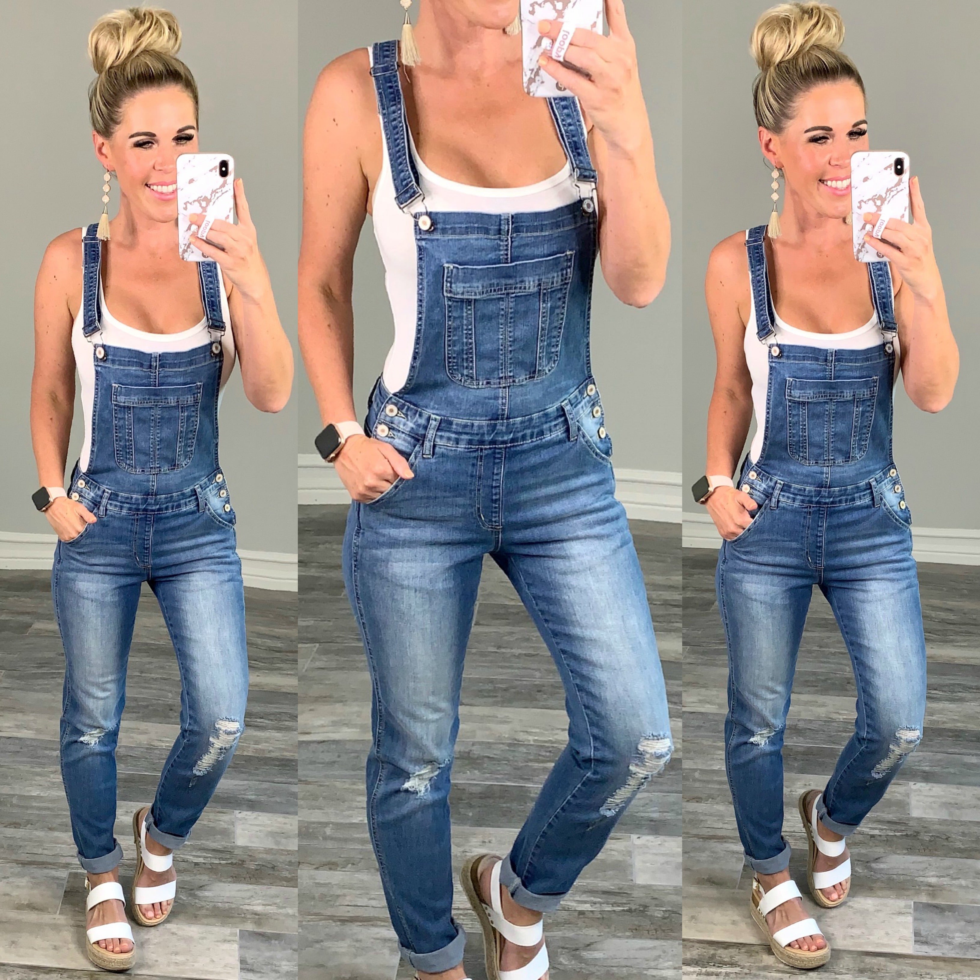 Best Overall Light Wash Overalls-jeans-privityboutique-Privity Boutique, Women’s Fashion Boutique in Mesa, Arizona