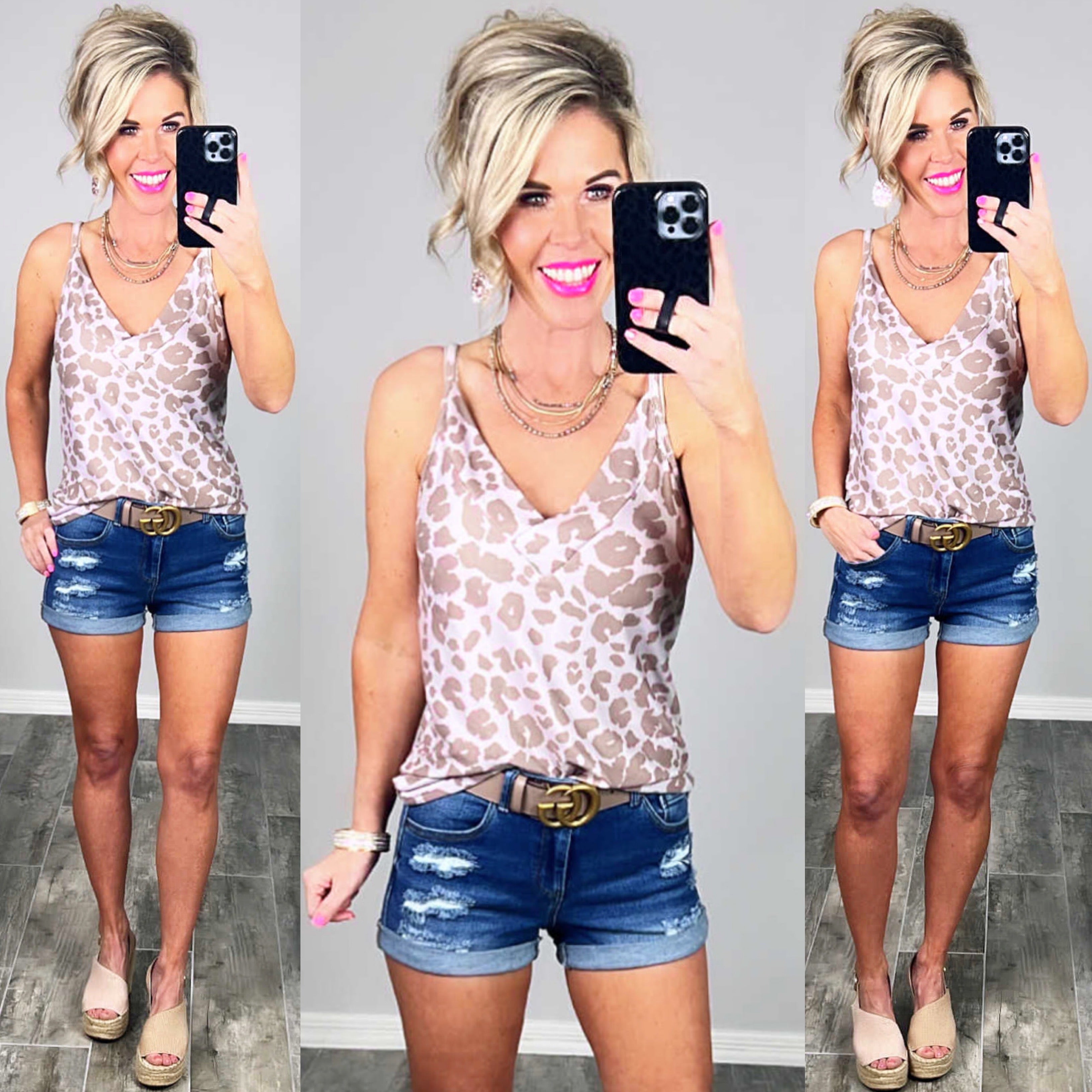 All The Joy Distressed Denim Shorts - Dark-shorts-privityboutique.com-Privity Boutique, Women’s Fashion Boutique in Mesa, Arizona