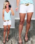 Under the Radar White Shorts-shorts-privityboutique.com-Privity Boutique, Women’s Fashion Boutique in Mesa, Arizona