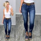 Kan Can Ashley Raw Hem Jeans-jeans-privityboutique-Privity Boutique, Women’s Fashion Boutique in Mesa, Arizona