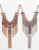 Falling Leaves Tassel Necklace-necklace-privityboutique.com-Privity Boutique, Women’s Fashion Boutique in Mesa, Arizona