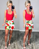 The Final Rose Skort-Skort-privityboutique.com-Privity Boutique, Women’s Fashion Boutique in Mesa, Arizona