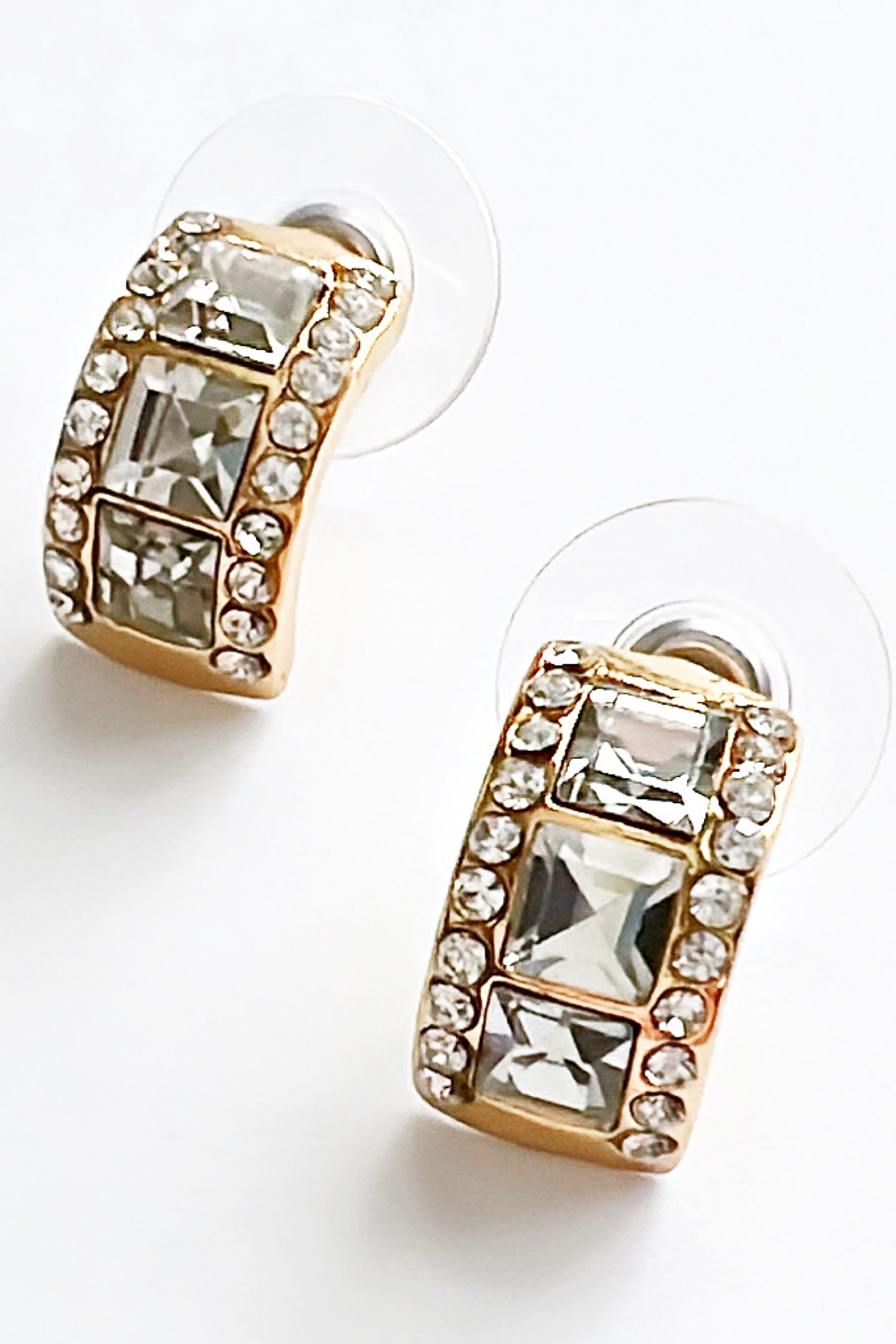 Rhinestone Earrings-earrings-privityboutique.com-Privity Boutique, Women’s Fashion Boutique in Mesa, Arizona