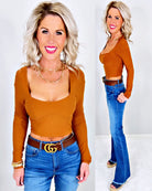 Capture This Picture Top - Camel-cropped crop top-privityboutique-Privity Boutique, Women’s Fashion Boutique in Mesa, Arizona