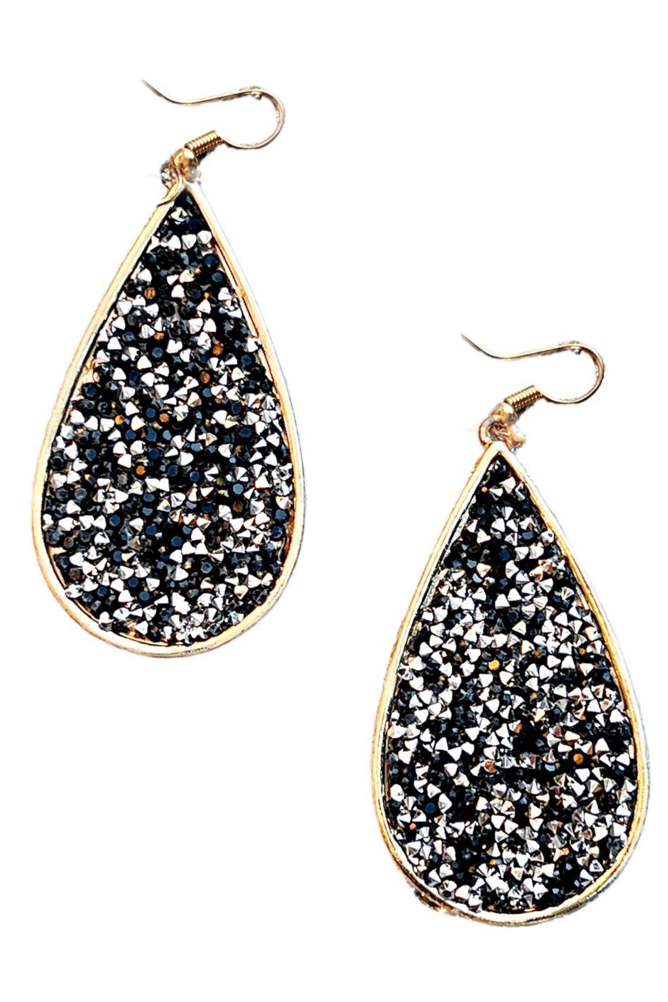 Druzy Drop Earrings-privityboutique-Privity Boutique, Women’s Fashion Boutique in Mesa, Arizona