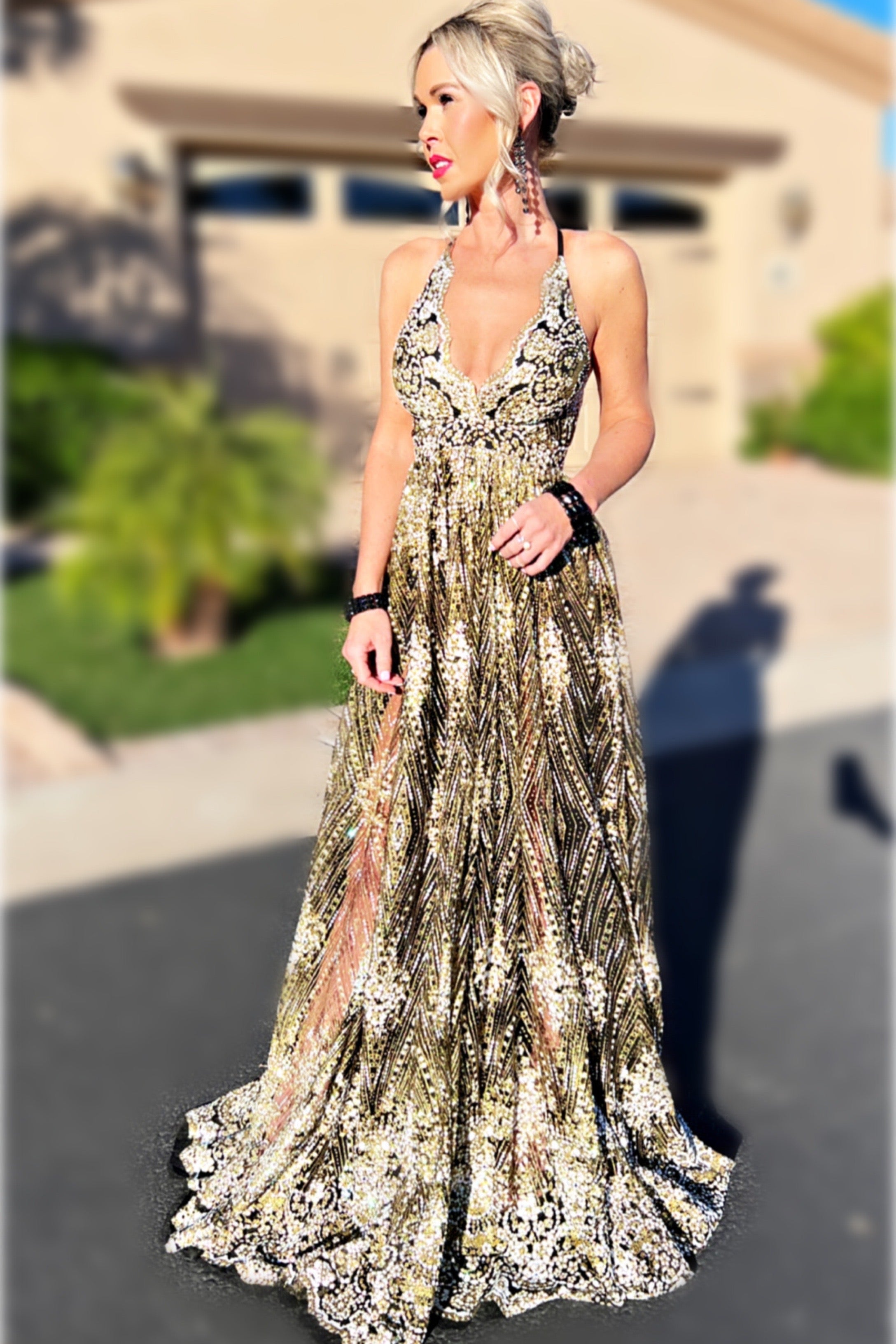 Sequin Stunner Maxi Dress-Dress-privityboutique.com-Privity Boutique, Women’s Fashion Boutique in Mesa, Arizona