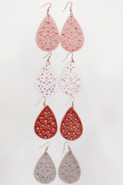 Leather Drop Earrings - Multiple Colors-privityboutique-Privity Boutique, Women’s Fashion Boutique in Mesa, Arizona