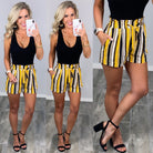 Pair Me Up Paper Bag Shorts - Mustard-Dress-privityboutique.com-Privity Boutique, Women’s Fashion Boutique in Mesa, Arizona