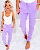 Lavender Pocket Joggers-joggers-privityboutique.com-Privity Boutique, Women’s Fashion Boutique in Mesa, Arizona