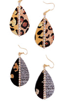 Leopard Glam Earrings-earrings-privityboutique-Privity Boutique, Women’s Fashion Boutique in Mesa, Arizona