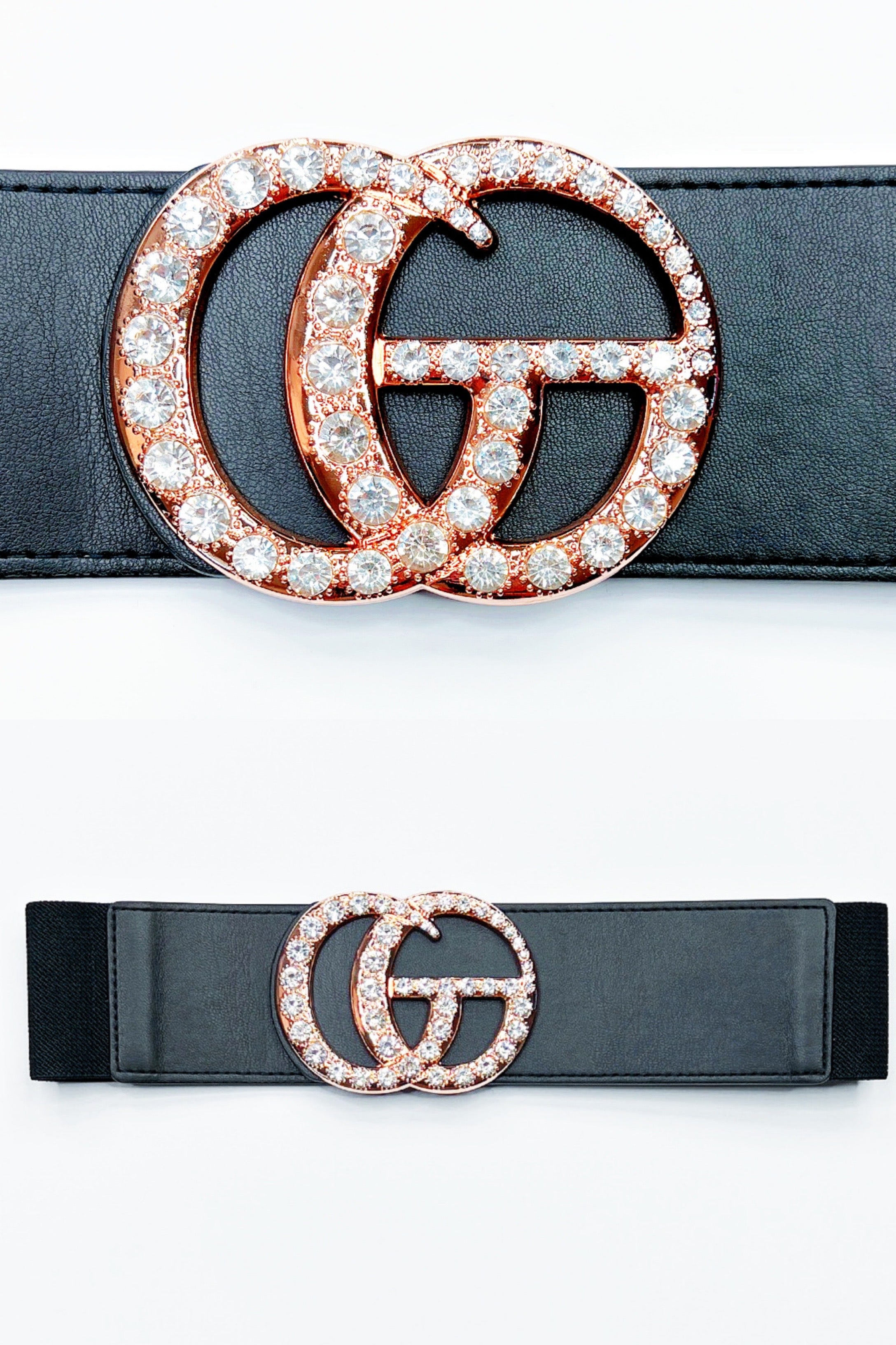 Go Bling Or Go Home Stretch Belt-belt-privityboutique-Privity Boutique, Women’s Fashion Boutique in Mesa, Arizona