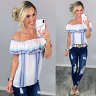 Southern Memories Striped Top-Top-privityboutique-Privity Boutique, Women’s Fashion Boutique in Mesa, Arizona