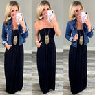 Your so Classic Pocket Maxi Dress-Dress-privityboutique.com-Privity Boutique, Women’s Fashion Boutique in Mesa, Arizona