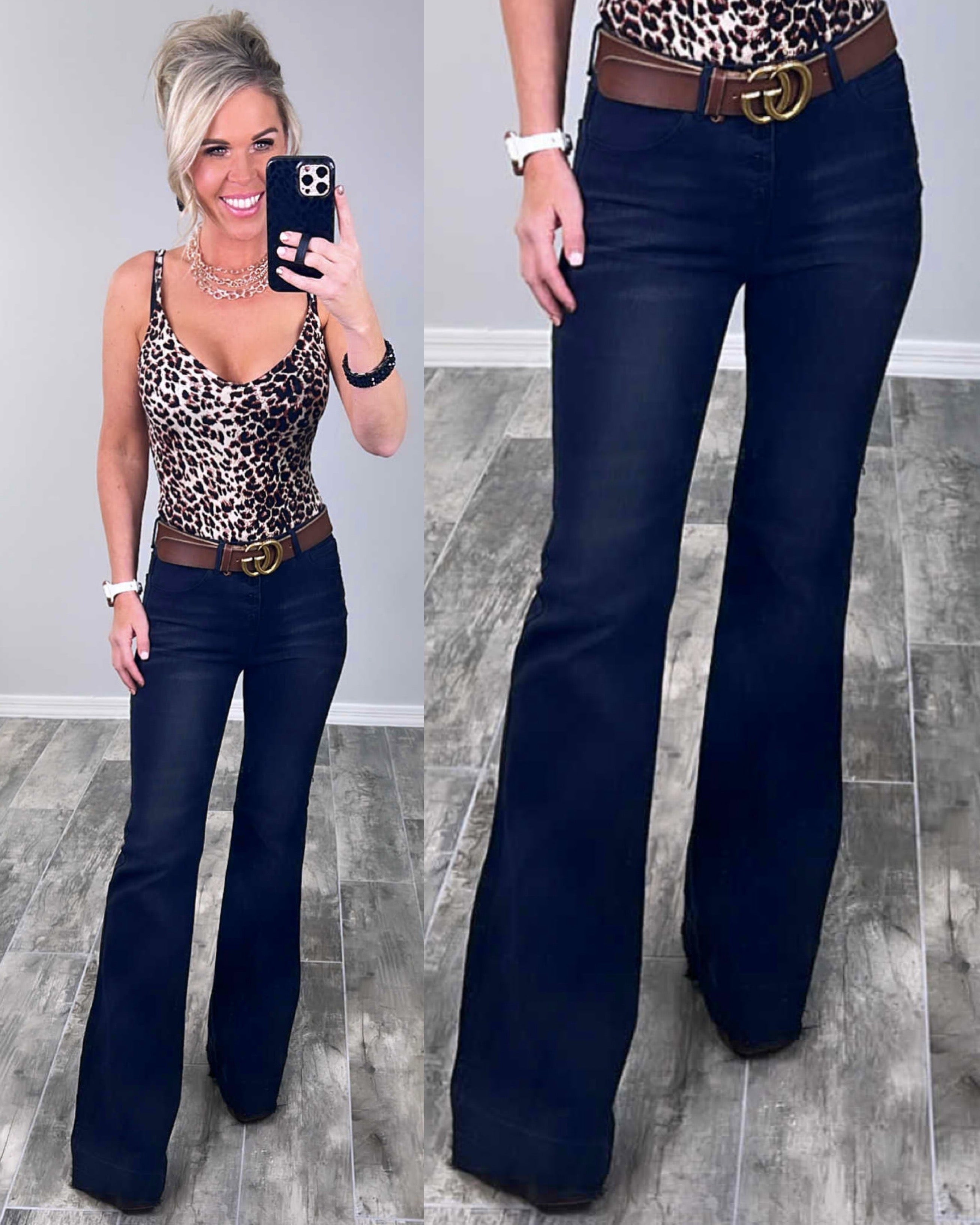 Walking The Line Flare Jeans-jeans-privityboutique-Privity Boutique, Women’s Fashion Boutique in Mesa, Arizona