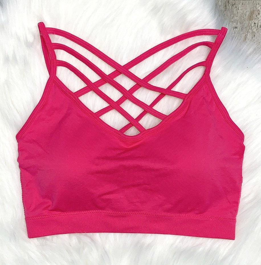 Padded Caged Bralette - Multiple Colors-privityboutique-Privity Boutique, Women’s Fashion Boutique in Mesa, Arizona