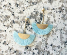 Long Time Coming Tassel Earrings: Mint-earrings-privityboutique.com-Privity Boutique, Women’s Fashion Boutique in Mesa, Arizona